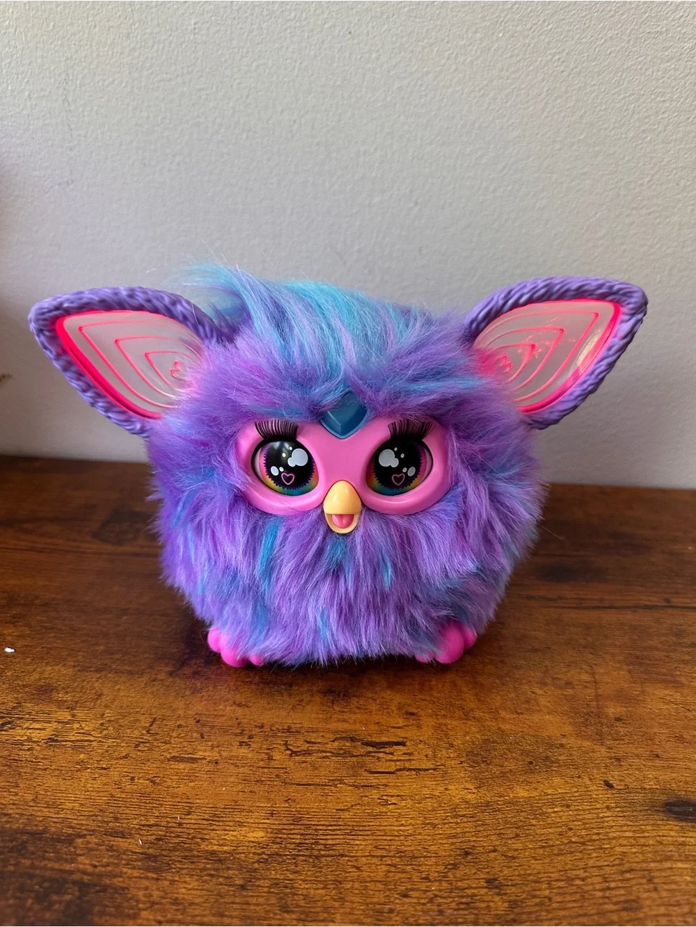 2023 Hasbro Furby Purple & Blue Interactive Plush Toy - Tested & Working